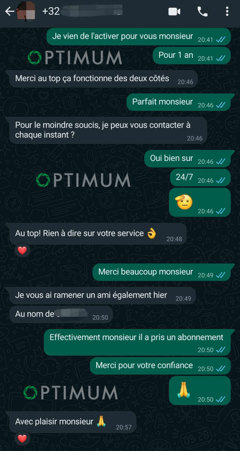 abonnement iptv belgique - Avis client